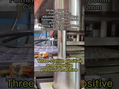 Máquina de moldagem semiautomática de plástico a vácuo usada para recipientes de comida descartáveis