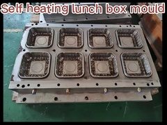 Plástico de mofo de biscoito personalizado em caixa de madeira