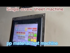 Máquina de extrusão contínua de plástico com aquecimento eléctrico e resfriamento por água