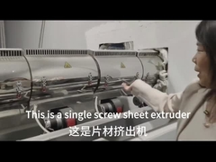 Extrutor de folhas de ppps