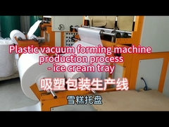 Máquina de moldagem a vácuo de caixa de almoço 100m3/h Cálculo 0-300°C Temperatura 1220*710mm Área de moldagem máxima