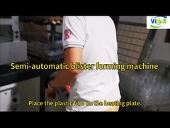 Máquina de formar bolhas semiautomática