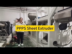 Máquina de extrusão de plástico de alta eficiência de produção e fácil de operar