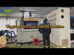 Máquina de fabricação de copos de plástico totalmente automatizada e durável