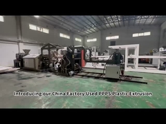 Máquina de extrusão de plástico, extrusão precisa, fundição de chapas de excelente qualidade.