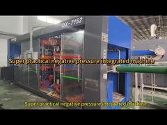 Operação simples, arranque de um botão, máquina de termoformagem de plástico fácil de usar