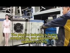 Triturador de plástico de alta velocidade para materiais PP/PE/PET. Triturador de plástico.