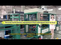 Utilizado Máquina de espuma a vácuo de plástico de alta velocidade e poupança de energia