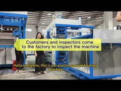 Máquina de moldagem a vácuo de bandeja de sementeira de plástico totalmente automática