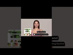 Máquina de fazer caixas de fruta de plástico com baixo consumo de energia