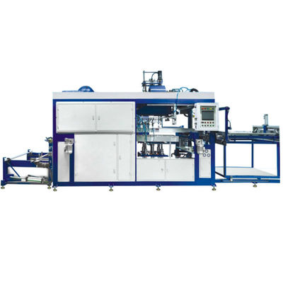 Máquina de moldagem a vácuo de caixa de almoço 100m3/h Cálculo 0-300°C Temperatura 1220*710mm Área de moldagem máxima