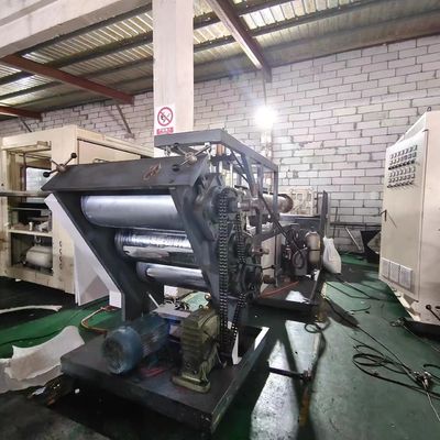 Controle por PLC da linha de extrusão de folhas de plástico usado