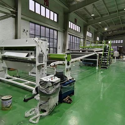 Linha contínua de extrusão de folhas de PET de extrusores de plástico usados