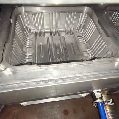 Caixa de frutas de plástico molde de termoformagem para pressão positiva negativa máquina de quatro estações