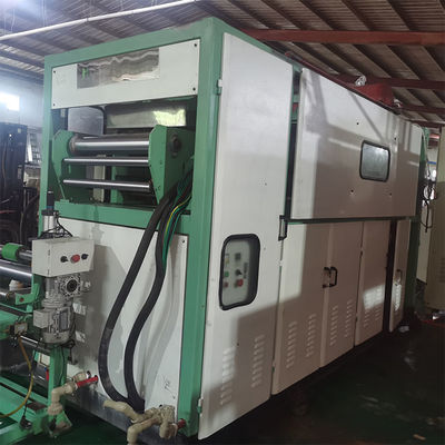 Máquina de termoformagem de plástico PLC com área de formação de 750*500 mm