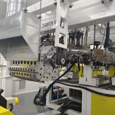 Linha de extrusão de folhas de plástico de alta velocidade PLC utilizada