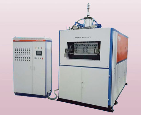 Máquina de termoformagem de plástico degradável Profundidade máxima de formação 180 mm