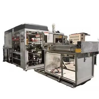 Máquina de termoformagem de refrigeração por água de poupança de energia para bandejas de PVC PET PP PS