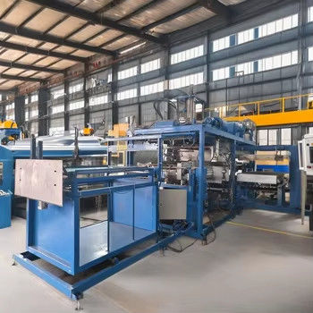 111Máquina de termoformagem elétrica de plástico para recipientes alimentares