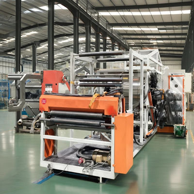 Máquina de extrusão de plástico de alta eficiência com fonte de alimentação de 380 V e sistema de controlo PLC
