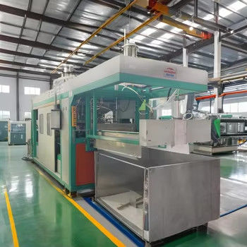 Máquina de termoformagem de plástico totalmente automática com aquecimento elétrico e largura máxima de formação 710 mm