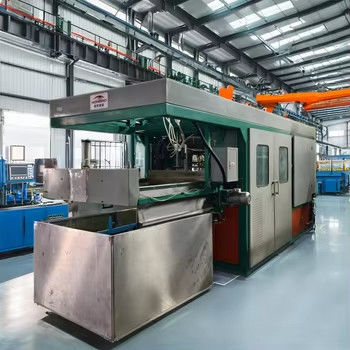 Máquina de termoformagem de plástico estável e de poupança de energia com área de formação de 1220*710 mm
