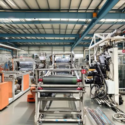 Máquina de extrusão contínua de plásticos Sistema de refrigeração por água Extrusora de parafuso único