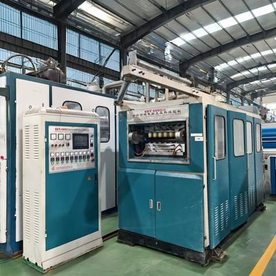 Máquina de termoformagem de plástico totalmente automática, máquina de fabricação de copos de plástico PP