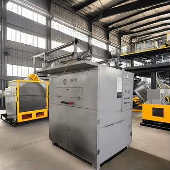 Máquina trituradora de plástico de alto desempenho com motor Siemens para fins de reciclagem