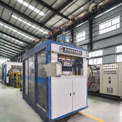 Máquina de termoformagem de plástico totalmente automática Máquina de termoformagem de PP de aquecimento elétrico