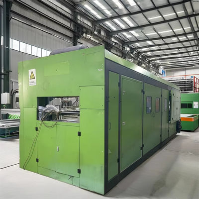 Máquina integrada de pressão positiva e negativa de várias estações Máquina de termoformagem de plástico totalmente automática