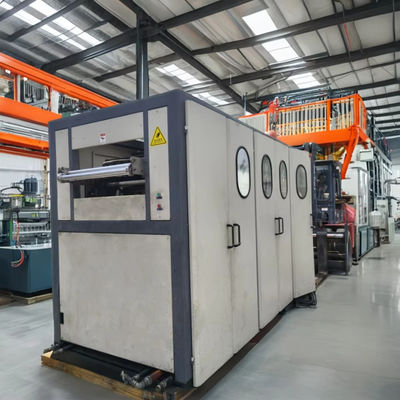 5000 kg Máquina de termoformagem de plástico totalmente automática de PP/PS com largura máxima de 420 mm