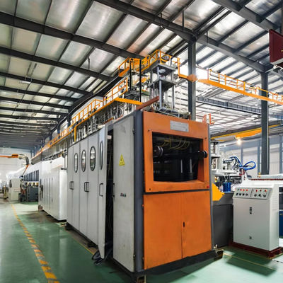 420 mm Máquina de termoformagem de plástico de profundidade máxima de formação com aquecimento elétrico de controle PLC 5000kg