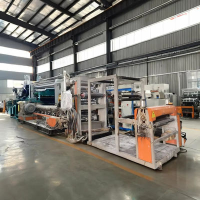 Máquina de extrusão de plástico de extrusão contínua de resfriamento por água com alta capacidade de extrusão