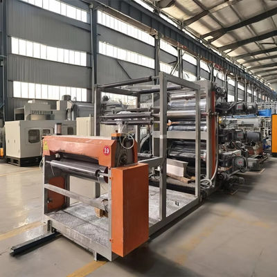 Máquina de extrusão de plástico controlada por PLC