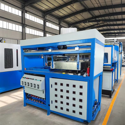 Máquina de moldagem a vácuo de folhas de plástico de 15 kW com capacidade de moldagem máxima de 560*610 mm