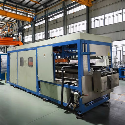 Máquina de moldagem a vácuo de plásticos para materiais finos