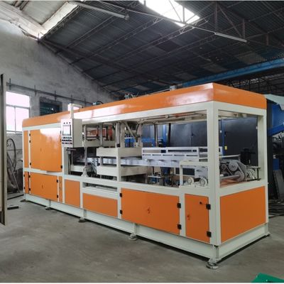 Máquina de termoformagem de plástico de área de formação máxima automática 650 * 710mm Produção rápida e fácil