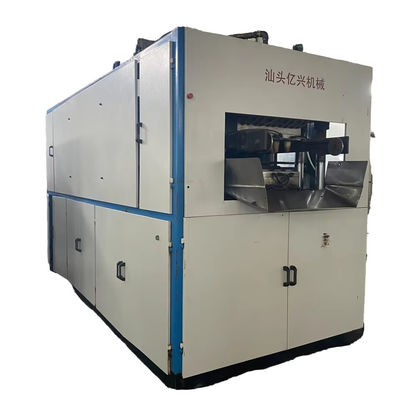 Máquina de fabricação de copos de suco de plástico de 8000 kg, com potência de aquecimento de 11 kW e área de formação de 730*420 mm