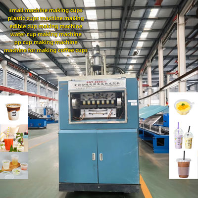Máquina de termoformagem de plástico motor de potência é 7.5kw máquina de fabricação de copos descartável