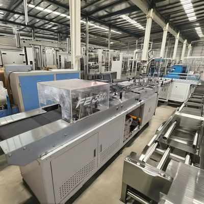Máquina de embalagem de copos de plástico totalmente automática