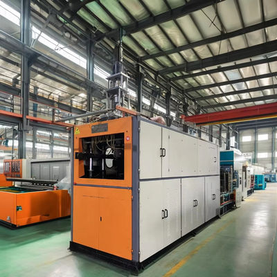 Máquina de fabrico de vidro descartável de plástico totalmente automatizada com máquina de termoformagem de plástico de alta potência