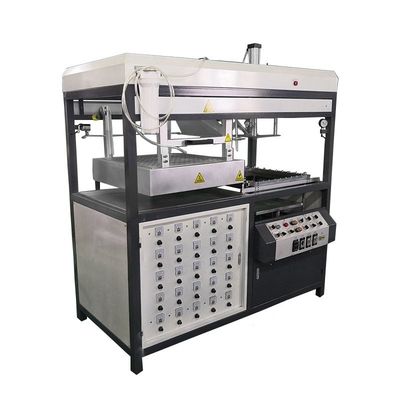 Pequena máquina de moldagem a vácuo semiautomática para peças de automóveis mini máquina de termoformagem de plástico