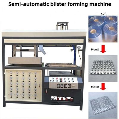 Nova Máquina de Formação a Vácuo de Bolhas Semiautomática Máquina de Formação Termo-Plástica Mini