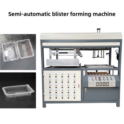 China Máquina de termoformagem a vácuo Máquina de termoformagem pequena para plástico Para recipiente PET