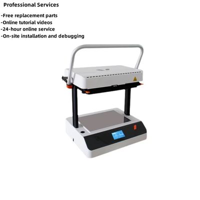 Máquina de moldagem a vácuo automática 3D de 10 kg para pequenos produtos de plástico com altura máxima de moldagem mm 200 mm