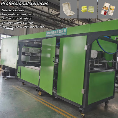 Máquina de termoformagem de bandejas de plástico garantida após venda