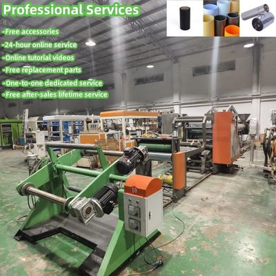 Máquina de extrusão de película industrial para reciclagem de plásticos de baixo consumo Largura 850 mm