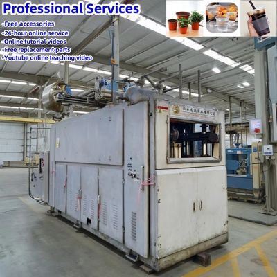 Máquina de placas de copos de plástico descartáveis