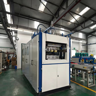 Máquina de fabricação automática de copos e pratos de plástico de alta velocidade